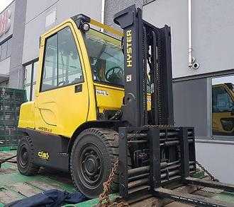Muletto usato HYSTER H4.0FT6 DIESEL VIERRADFRONTSTAPLER (12115062)