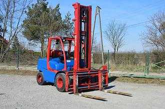 Muletto usato HYSTER H5.5 FT  GAS VIERRADFRONTSTAPLER (13031519) backdrop
