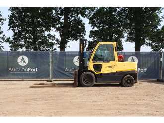 Muletto usato HYSTER H5.5FT GAS VIERRADFRONTSTAPLER (13047553)