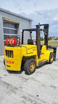 Muletto usato HYSTER H6.00XL GAS VIERRADFRONTSTAPLER (12973442)