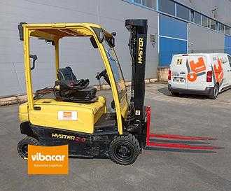 Muletto usato HYSTER J2.0XN ELEKTRO DREIRADFRONTSTAPLER (13073718) backdrop
