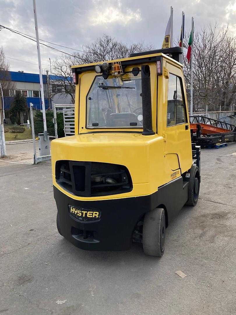 Muletto usato HYSTER S7.0FT DIESEL VIERRADFRONTSTAPLER (13002121)