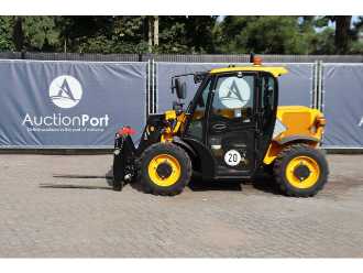 Muletto usato JCB 514-40 CON DIESEL TELESKOPARMSTAPLER (13060364)