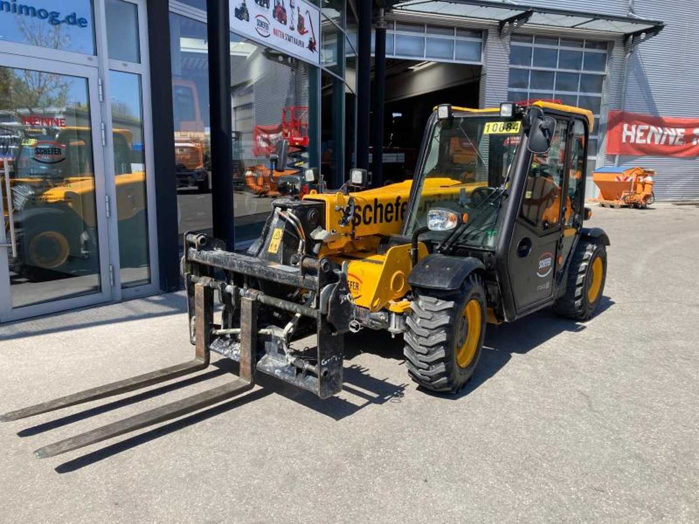 Muletto usato JCB 525-60HI-VIZ DIESEL TELESKOPARMSTAPLER (13067924)