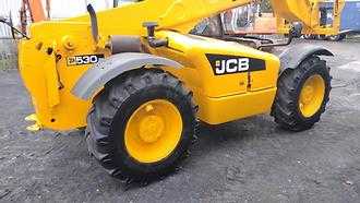 Muletto usato JCB 530-70 DIESEL TELESKOPARMSTAPLER (13061724)