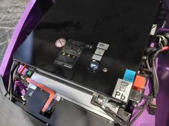 Muletto usato JUNGHEINRICH CBH 2.5 LI SP GE 115 480 DZ ELEKTRO VIERRADFRONTSTAPLER (13075012)
