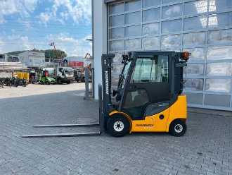 Muletto usato JUNGHEINRICH DFG 316s / Triplex: 4.4m / 2.008h / Klima / SS DIESEL VIERRADFRONTSTAPLER (13052334)