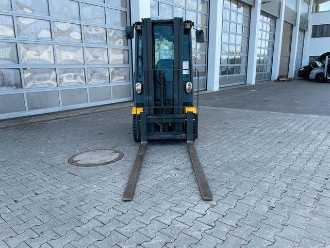 Muletto usato JUNGHEINRICH DFG 316s / Triplex: 4.4m / 2.008h / Klima / SS DIESEL VIERRADFRONTSTAPLER (13052334)
