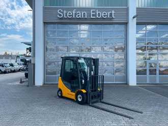 Muletto usato JUNGHEINRICH DFG 316s / Triplex: 4.4m / 2.008h / Klima / SS DIESEL VIERRADFRONTSTAPLER (13052334)