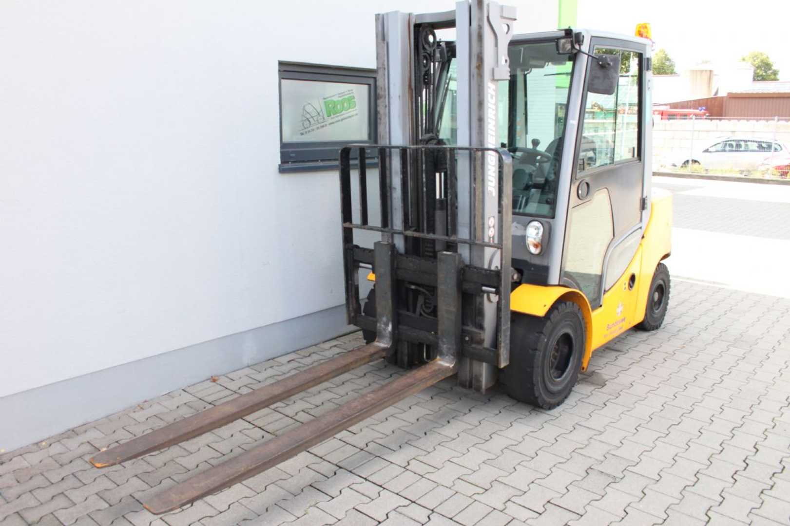 Muletto usato JUNGHEINRICH DFG 435s GE 180 470DZ DIESEL VIERRADFRONTSTAPLER (13063770)
