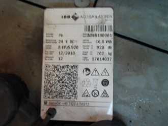 Muletto usato JUNGHEINRICH EFG 1.5 DH ELEKTRO DREIRADFRONTSTAPLER (13069026)