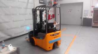 Muletto usato JUNGHEINRICH EFG 110k SP ZVG 115-450 DZ ELEKTRO DREIRADFRONTSTAPLER (13015211)