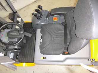 Muletto usato JUNGHEINRICH EFG 115 SP GE 120-500 DZ ELEKTRO DREIRADFRONTSTAPLER (13068181) backdrop