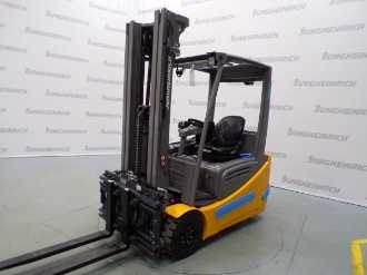 Muletto usato JUNGHEINRICH EFG 216 SP G+ZVG 115-500 DZ ELEKTRO VIERRADFRONTSTAPLER (13012222) backdrop