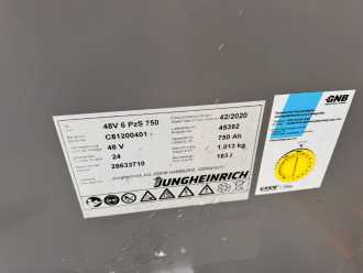 Muletto usato JUNGHEINRICH EFG 218 Baujahr 2020 / Stunden 11827 HH 3100 ELEKTRO DREIRADFRONTSTAPLER (13004287)