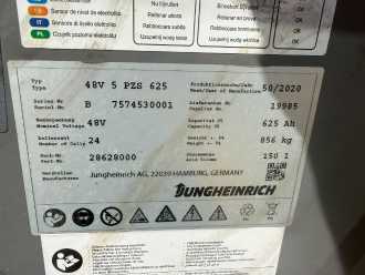 Muletto usato JUNGHEINRICH EFG 218 Baujahr 2021 / Stunden 5991 HH 4400 ELEKTRO DREIRADFRONTSTAPLER (13067901)