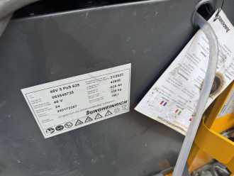 Muletto usato JUNGHEINRICH EFG 316 Baujahr 2014 Stunden 3924 Akku 2023 ELEKTRO VIERRADFRONTSTAPLER (13074498)