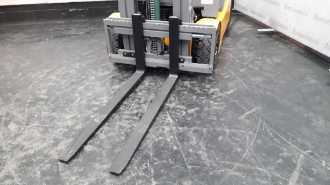 Muletto usato JUNGHEINRICH EFG 316k Li SP GE 115 500 DZ ELEKTRO VIERRADFRONTSTAPLER (13012982)