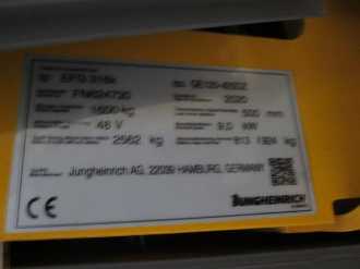 Muletto usato JUNGHEINRICH EFG 316k SP GE 120-425 DZ Li-Ion ELEKTRO VIERRADFRONTSTAPLER (13028559)