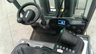 Muletto usato JUNGHEINRICH EFG 320 Li SP GE 110-470 DZ ELEKTRO VIERRADFRONTSTAPLER (13022974)