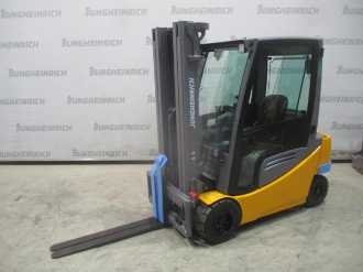 Muletto usato JUNGHEINRICH EFG 320 Li SP GE 115-464 DZ ELEKTRO VIERRADFRONTSTAPLER (13070921) backdrop