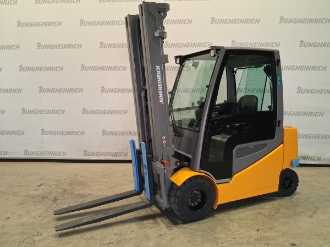 Muletto usato JUNGHEINRICH EFG 430 SP GE 115-600DZ ELEKTRO VIERRADFRONTSTAPLER (13074996) backdrop