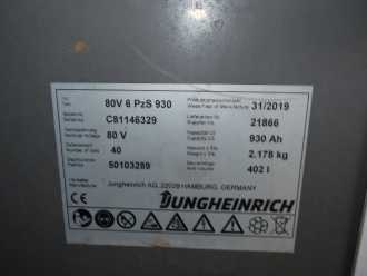 Muletto usato JUNGHEINRICH EFG S 50 - 600 DZ ELEKTRO VIERRADFRONTSTAPLER (13076050)