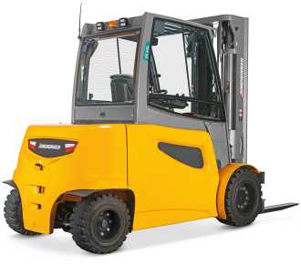 Muletto usato JUNGHEINRICH EFG S40 (2015) ELEKTRO VIERRADFRONTSTAPLER (13069519) backdrop