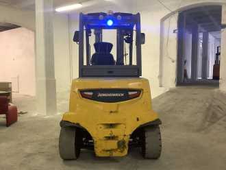 Muletto usato JUNGHEINRICH EFG S50 ELEKTRO VIERRADFRONTSTAPLER (13014067)