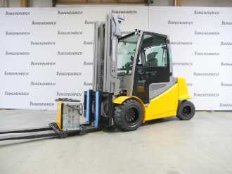 Muletto usato JUNGHEINRICH EFG S50s SP G+E 180-522 DZ ELEKTRO VIERRADFRONTSTAPLER (13068389) backdrop
