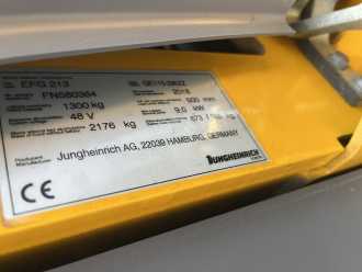 Muletto usato JUNGHEINRICH EFG213 ELEKTRO DREIRADFRONTSTAPLER (13040095)