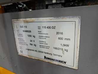 Muletto usato JUNGHEINRICH EJC 112 ELEKTRO SCHUBMASTSTAPLER (12949817)