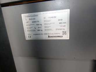 Muletto usato JUNGHEINRICH EJC 212 ELEKTRO HOCHHUBWAGENDEICHSEL (13076027)