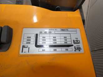 Muletto usato JUNGHEINRICH EJC 212 ELEKTRO HOCHHUBWAGENDEICHSEL (13076027)