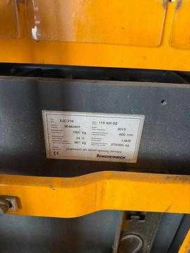Muletto usato JUNGHEINRICH EJC 216 ELEKTRO HOCHHUBWAGENDEICHSEL (13072100)