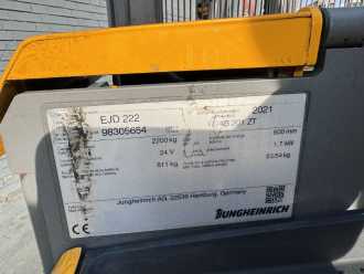 Muletto usato JUNGHEINRICH EJD 222 Baujahr 2021 Stunden 6534 HH 2,1M ELEKTRO HOCHHUBWAGENDEICHSEL (13074251)