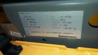 Muletto usato JUNGHEINRICH EJE 116 115-54 ELEKTRO NIEDERHUBWAGENDEICHSEL (13039769)