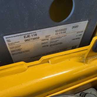 Muletto usato JUNGHEINRICH EJE 116 ELEKTRO NIEDERHUBWAGENDEICHSEL (13059563)
