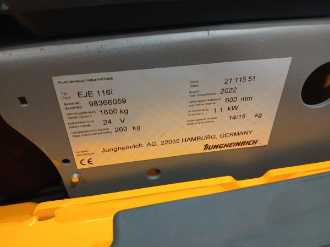 Muletto usato JUNGHEINRICH EJE 116i 21 115 51 ELEKTRO NIEDERHUBWAGENDEICHSEL (13054990)