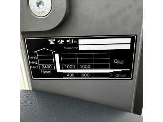 Muletto usato JUNGHEINRICH EKS 110Z 160 E 1200mm ELEKTRO NIEDERHUBKOMMISSIONIERER (13061705)