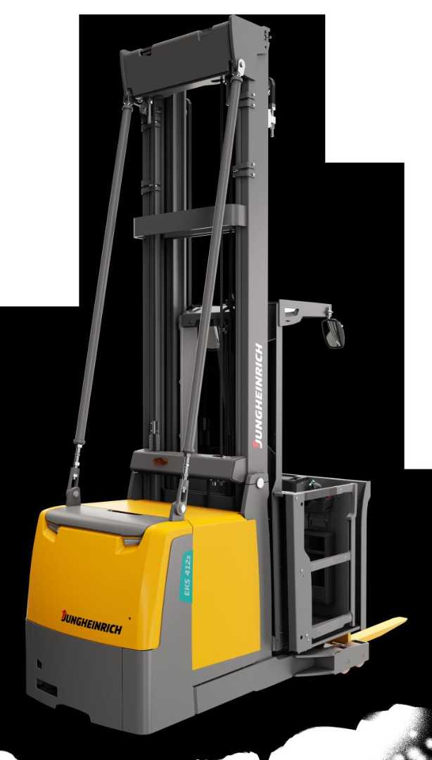 Muletto usato JUNGHEINRICH EKS 412s Z+F 080 950 DT Li-ION ELEKTRO HOCHHUBKOMMISSIONIERER (13045680)