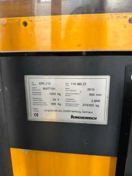 Muletto usato JUNGHEINRICH ERC 212 115 360 ZT ELEKTRO HOCHHUBWAGENDEICHSEL (13059570)