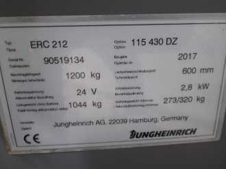Muletto usato JUNGHEINRICH ERC 212 G 115 430 DZ ELEKTRO HOCHHUBWAGENFAHRERSTAND (13065877)