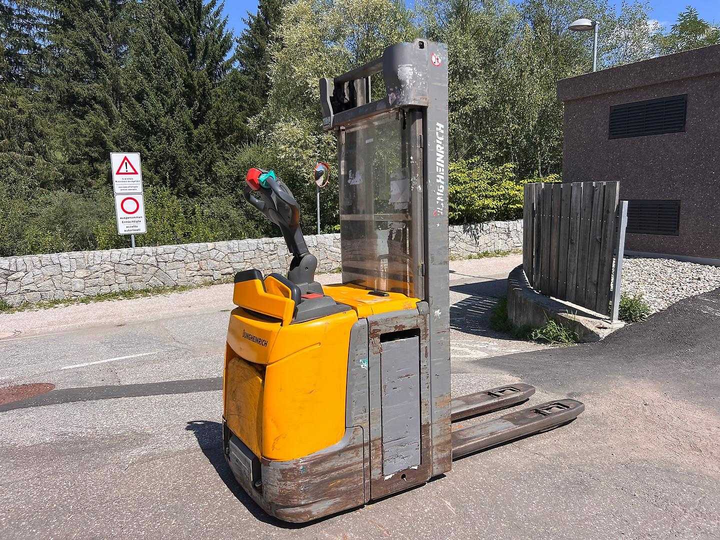 Muletto usato JUNGHEINRICH ERC 214z - 469DZ ELEKTRO HOCHHUBWAGENFAHRERSTAND (13062285)