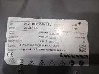 Muletto usato JUNGHEINRICH ERE 120 KP LI 115 54 19 ELEKTRO NIEDERHUBWAGENFAHRERSTAND (13065006)