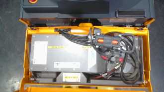 Muletto usato JUNGHEINRICH ERE 225 Li FP 19 115 54 ELEKTRO NIEDERHUBWAGENFAHRERSTAND (13021955)