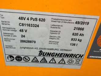 Muletto usato JUNGHEINRICH ETM 216 Baujahr 2019/ Stunden 445 / HH 8,42M NEUWERTIG ELEKTRO SCHUBMASTSTAPLER (13071046)