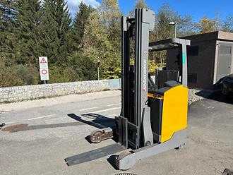 Muletto usato JUNGHEINRICH ETV 214 - 650DZ ELEKTRO SCHUBMASTSTAPLER (13073112) backdrop
