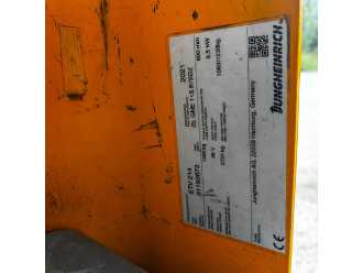 Muletto usato JUNGHEINRICH ETV 214 8720 DZ 1150mm ELEKTRO SCHUBMASTSTAPLER (13058892)