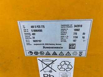 Muletto usato JUNGHEINRICH ETV 214 - 902DZ ELEKTRO SCHUBMASTSTAPLER (13029847)